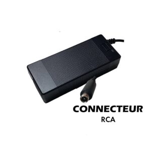 Chargeur 36V -> 42V / 2A (connecteur RCA)
